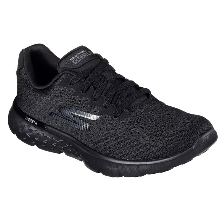 Skechers Go Run 400 Comfortable Casual Low Top Training Running Shoes Women Sneaker Black 14804-BBK