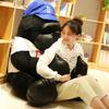 Schwarzes Gorilla-Stofftier Kuscheltier mit kuscheliger PP-Baumwolle für Kinder Geburtstagsgeschenk
