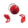 Earplugs for Sleep Work Noise Protection Perfect Pro Plugz Red 3 Flange + Case (A123530)