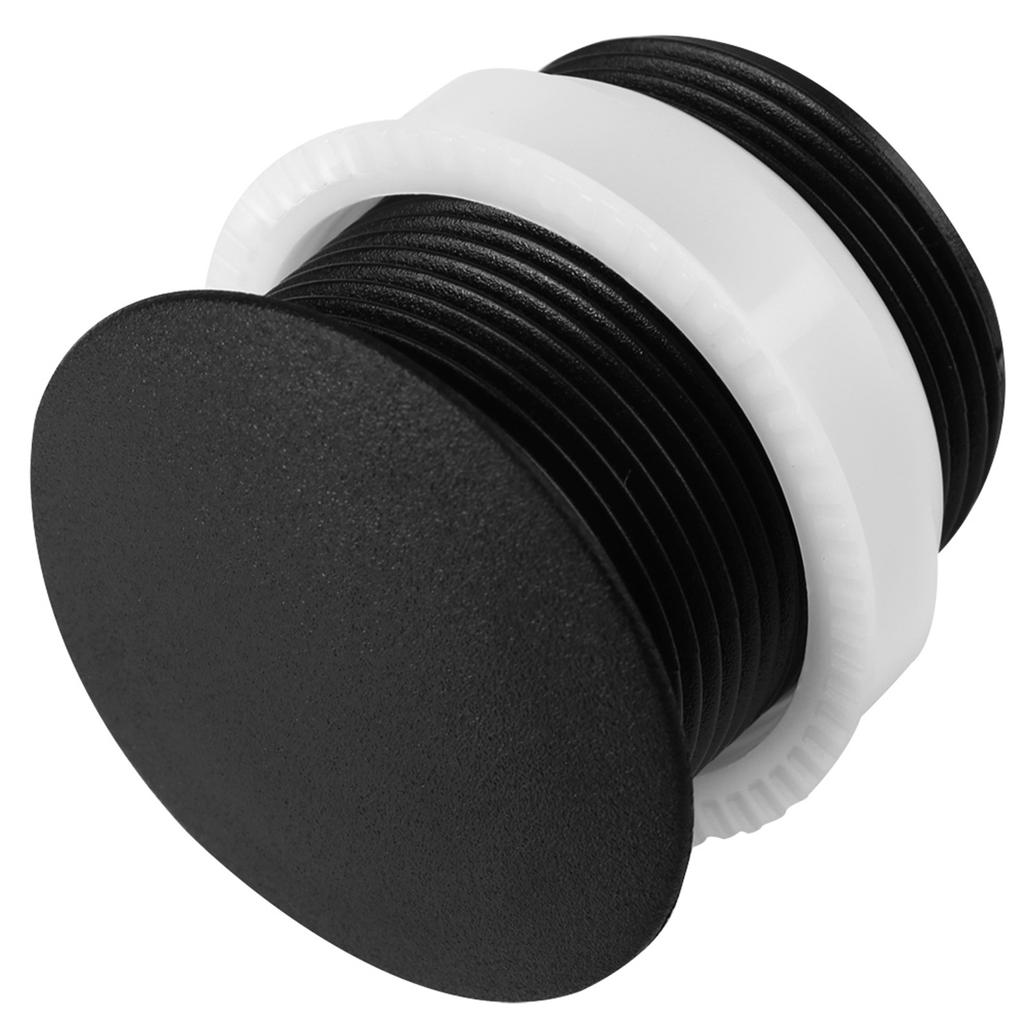 Pack of 10 28mm Black Screw-in Snap Cover 35mm Diameter for Slot NaMachine Control Panel Blind Cover Replacement Unused Holes