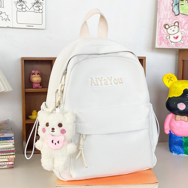 

Дитяча весняна прогулянка Маленький рюкзак Шкільний рюкзак для дівчаток Рюкзак для дівчаток-дошкільнят з літерами