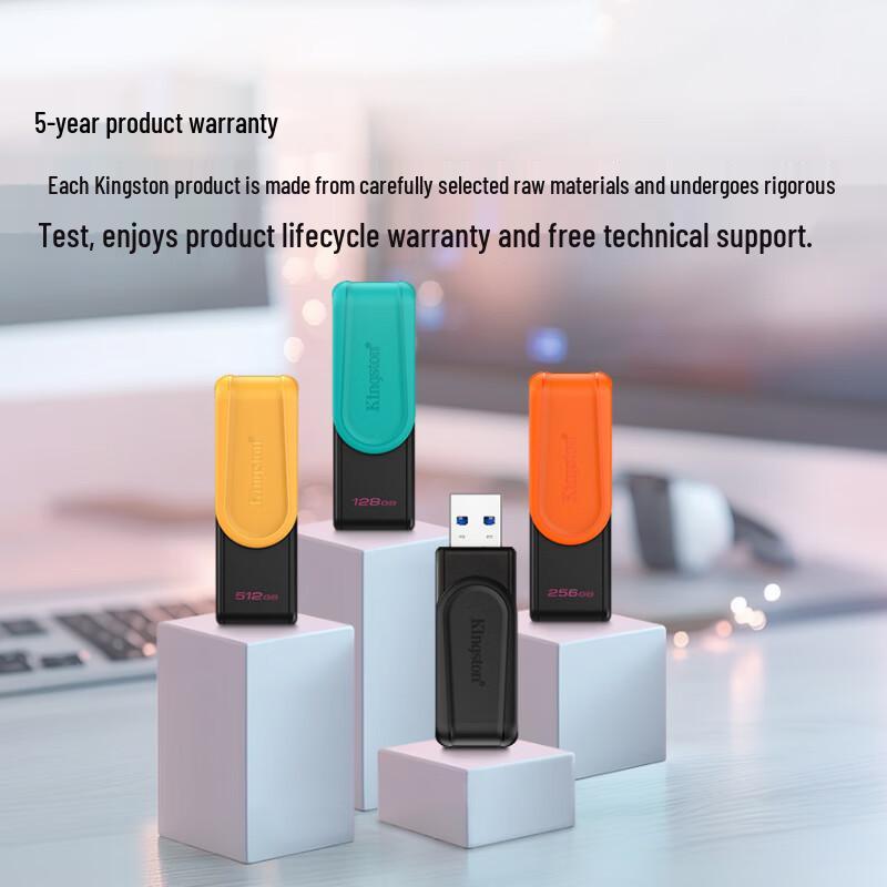 Kingston DataTraveler DTXS 128GB USB 3.2 Gen 1 Flash Drive