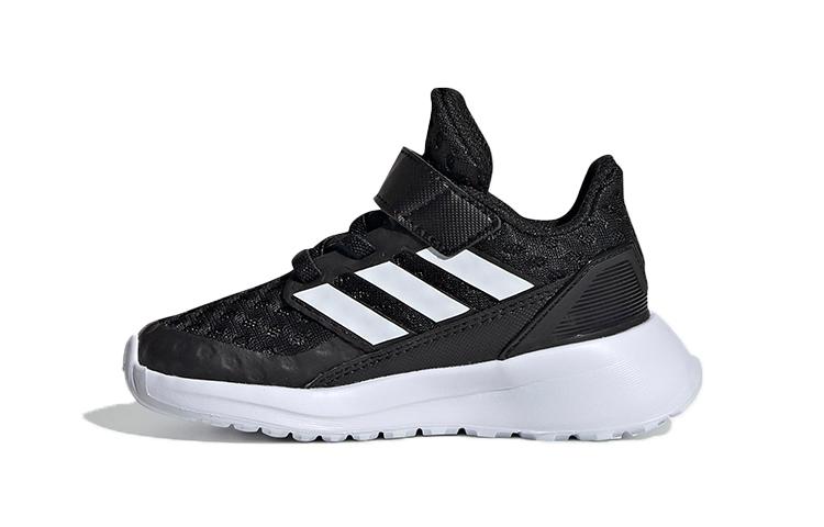 

Adidas Rapidarun Elite Cushioning Abrasion Resistant Breathable Low top Toddler Shoes Black White Infant And Toddler EF9277 21