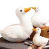 Stuffed Animal White Goose Stuffed Realistic Simulated Duck Toy Duck Plush Toy  Home Decor