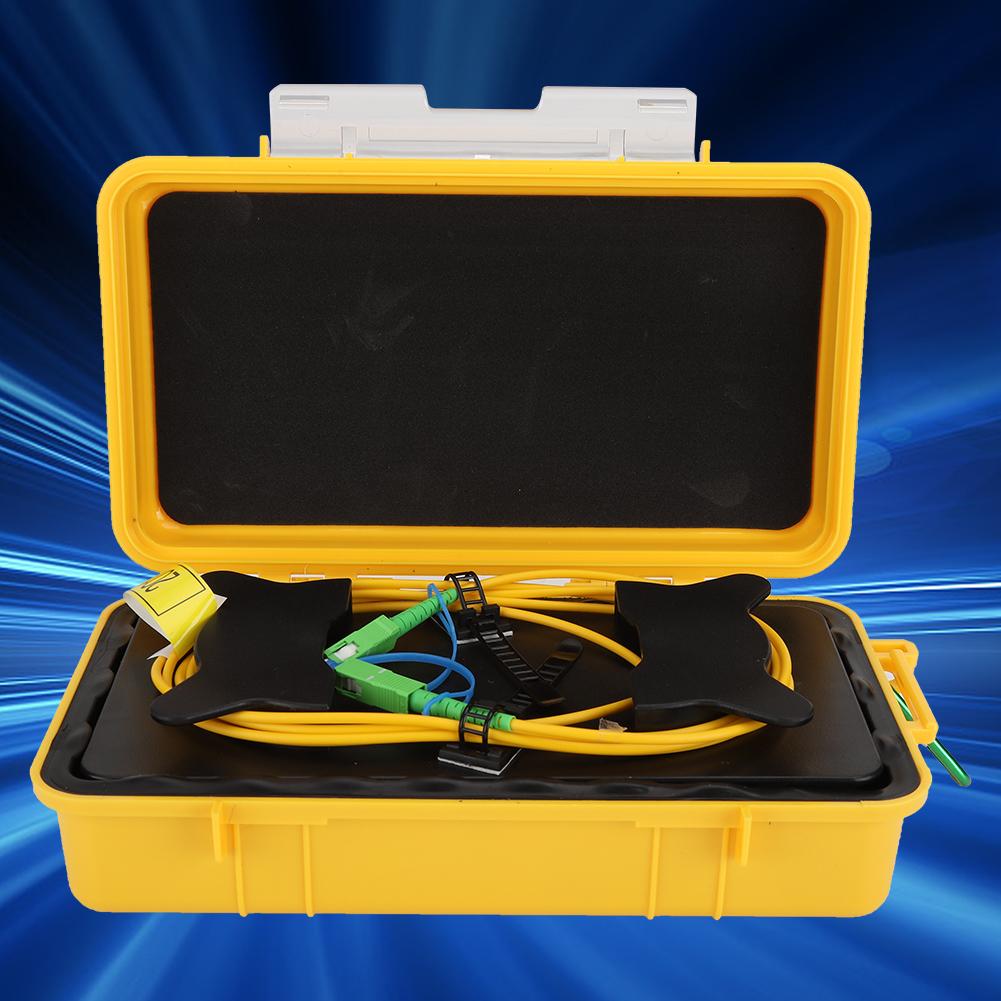 Fiber Optic OTDR Launch Cable Box Dead Zone Eliminator Fiber Ring Sc APCSc APC SM 1km