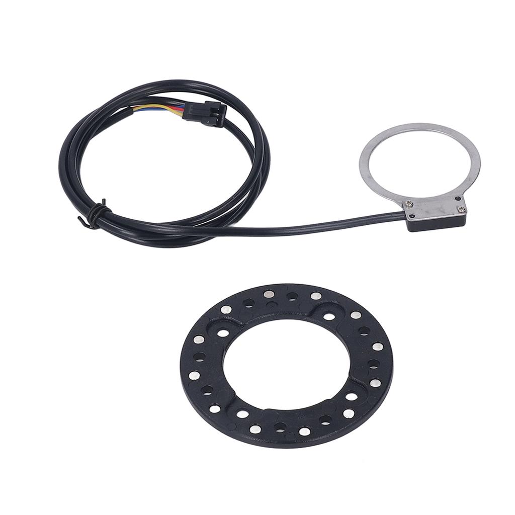 Bike Power Pedal Assist Sensor Dustproof Compact Double Magnetic Circuit Lightweight Pulse Booster