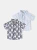 2026 Summer Boys' Floral Short Sleeve Shirt - Breathable, Loose, Holiday Beachwear