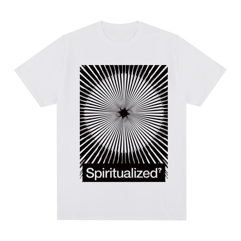 

spiritualized Vintage tshirt Y2k Clothing Birthday Gift Cotton Men T shirt New TEE TSHIRT Womens tops S