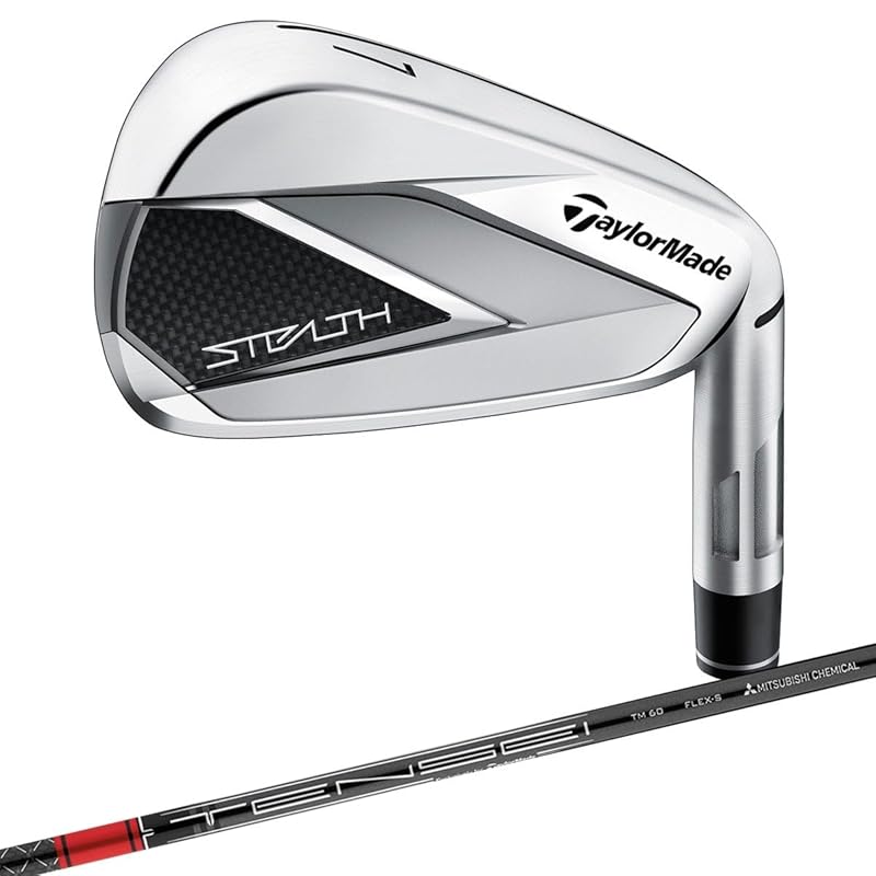 

TAYLOR MADE Stealth Irons with Carbon Shafts, Right-Handed, Men s Golf Clubs, #6-PW Set, Includes IR#6, IR#7, IR#8, IR#9, and IR#PW, Flex: S