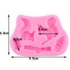Squirrel Pine Cone Silicone Mould Candy Resin Clay Moulds DIY Fondant Cake Decorating Tools Chocolate Gumpaste Moulds