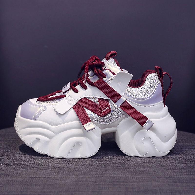 Stylish Women's Dad Shoes: Popular, Thick-Soled, Versatile, Height-Boosting, Casual Sneakers