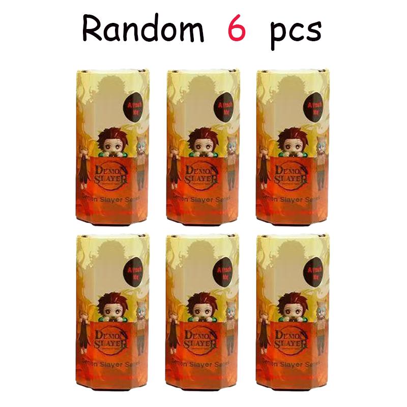 Demon Slayer Hippers Blind Box Mini Actionfiguren Sammlerstück Dekoration Kinderspielzeug Mystery Boxen Kinder Geburtstagsgeschenke