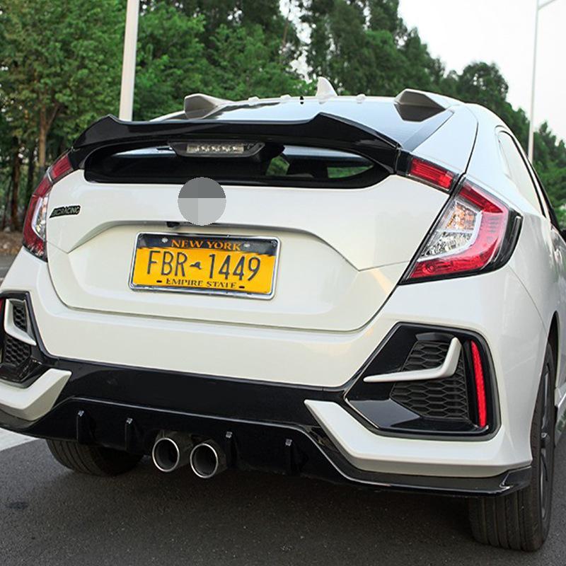 Honda 10th Gen Civic Hatchback No-Drill Sport Tail Wing Deflector (2016-2021)