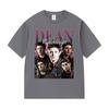 Vintage Dean Winchester Actor Graphic T Shirt Unisexs Fashion High Quality Clothing Tshirts Unisex 100 Cotton Oversized TShirt