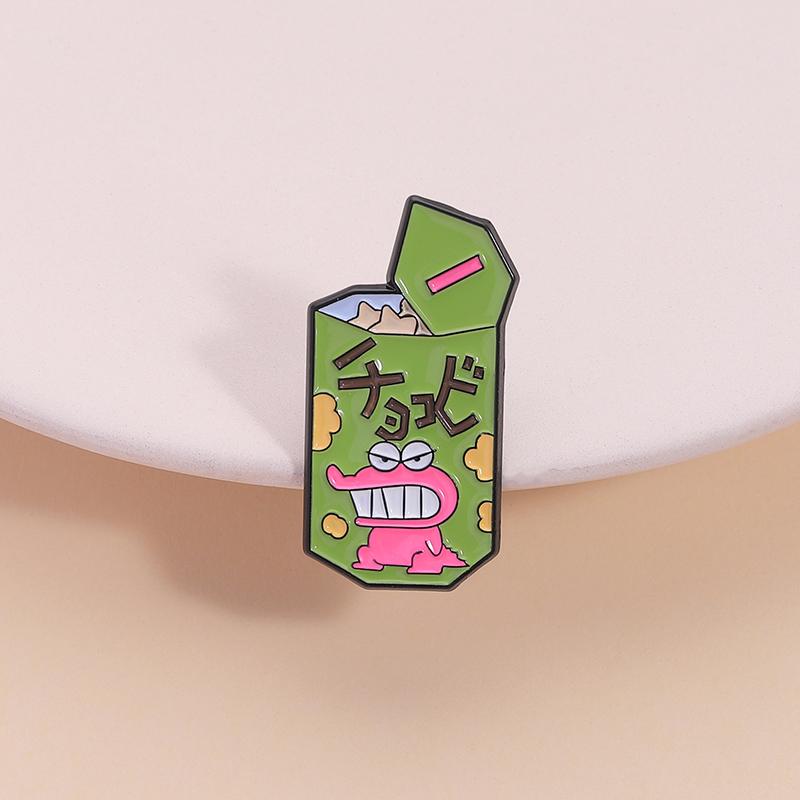 Cartoon Comedy Animation Enamel Pin Cute Cat Crocodile Equali-tea Spread Positivitea Brooch Lapel Badge Jewelry Gift for Friends