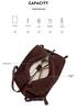2026 Luxury Retro Suede Leather Tote Bag: High-End Frosted Cowhide Women's Shoulder Bag