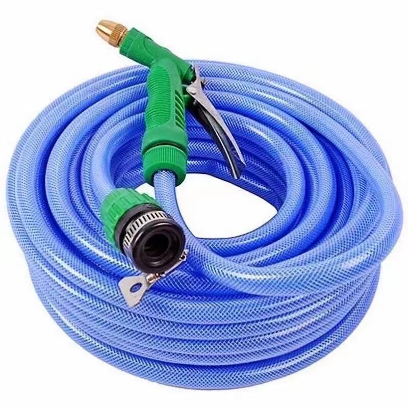 High-Pressure Car Wash and Garden Hose with Spray Gun