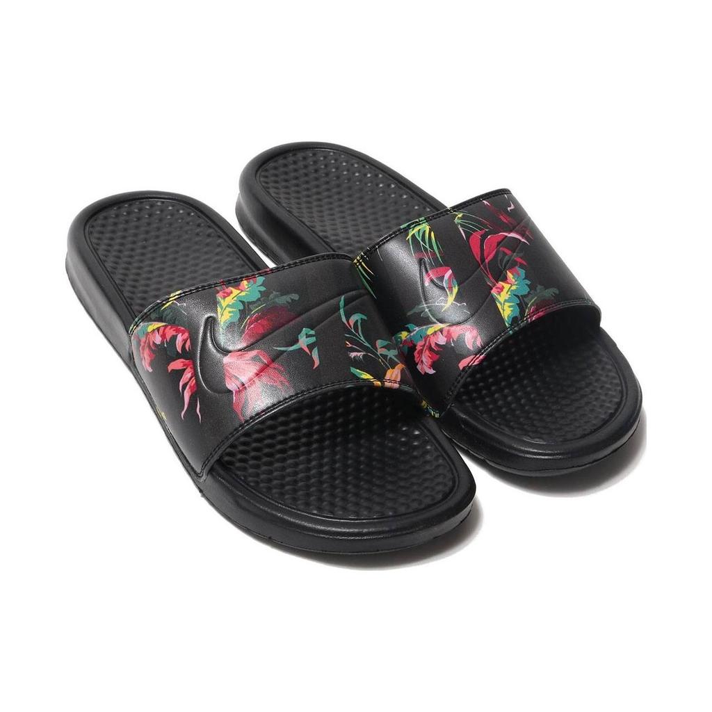 Nike Benassi JDI Print Slide 'Black Tropical' Men's 631261-023