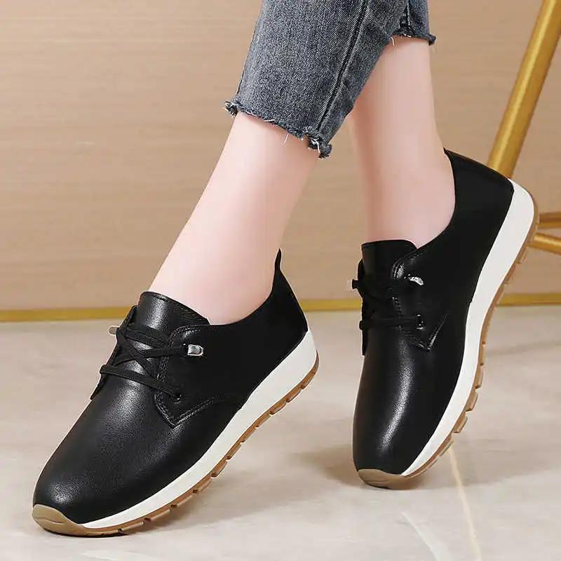 Rubber Sole Lace-up Women Shoes Spring Woven Silver Sneakers Woman Large Size Women's Sports Fitness Unusual Baskette