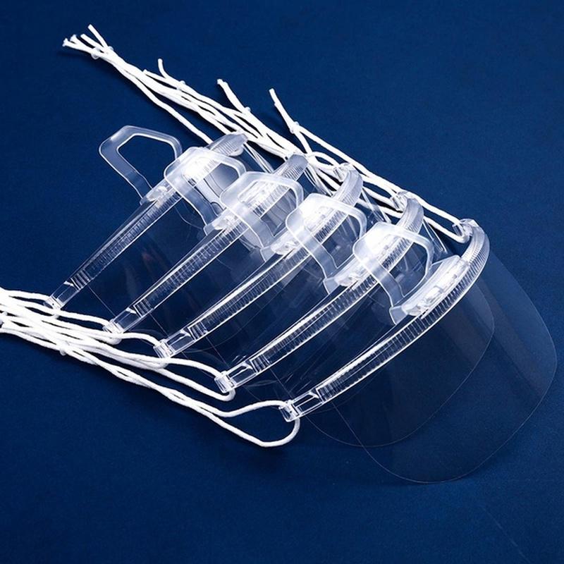 Reusable Transparent Anti-fog Mask Shield Cover Plastic Anti-saliva Mouth Shield Mouth Mask Cover