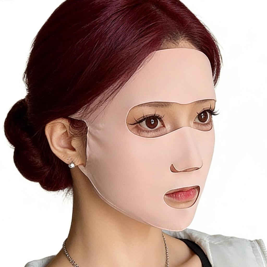 Sonnenschutz Sommer Vollgesichtsmaske Sonnenschutz Männer Frauen Gesichtsmaske für Outdoor-Reisen Eis-Gefühl Atmungsaktive Gesichtsbedeckung