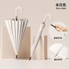 Flowering umbrella in contact with water 24 bone umbrella weather and rain long handle large umbrella high value male and female students wholesale