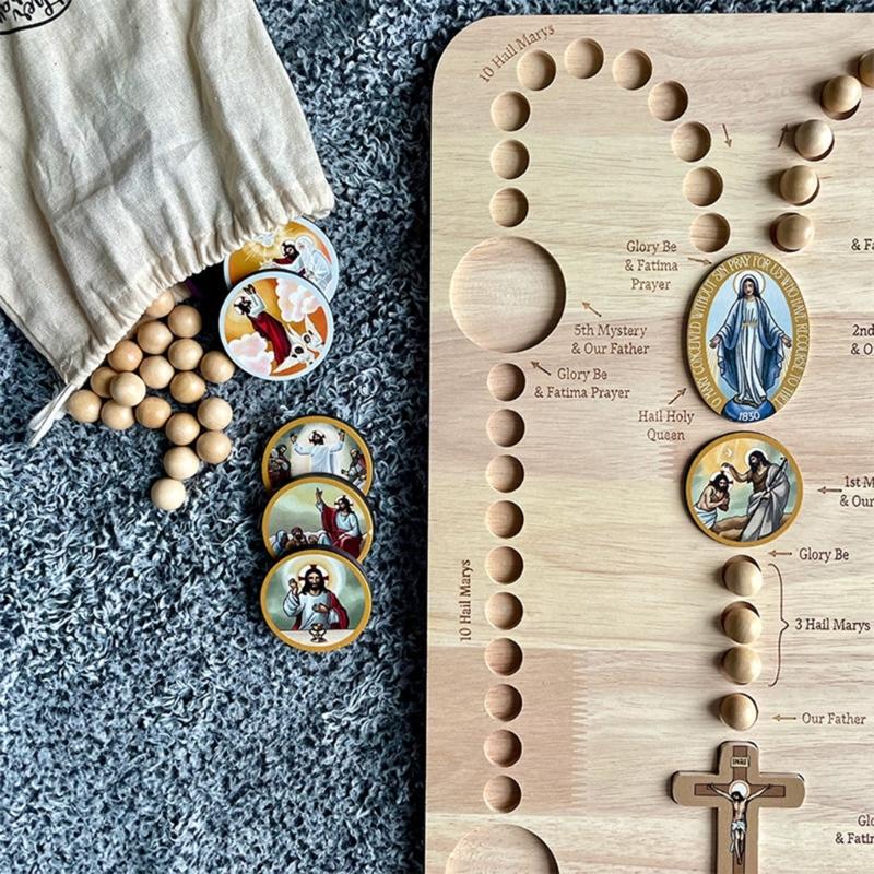 Wood Bead Board for Jewelry Making Jewelry Beading Tray for Bracelets Necklaces Making Beading Mats Trays DIY Craft