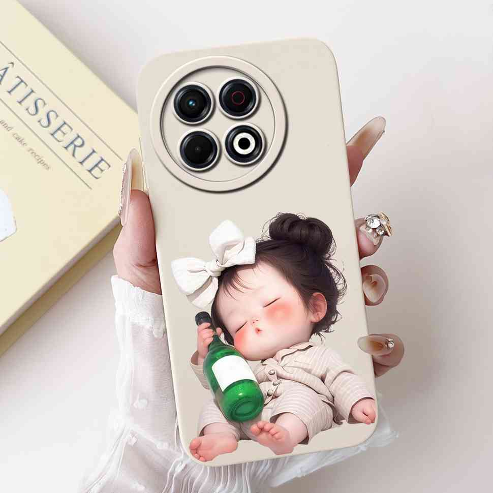For Tecno Spark 30 Pro 4G 6.78" Case Cartoon Bunny Fashion Girl Soft Silicone Cover For Tecno Spark 30Pro KL7 Protective Cases