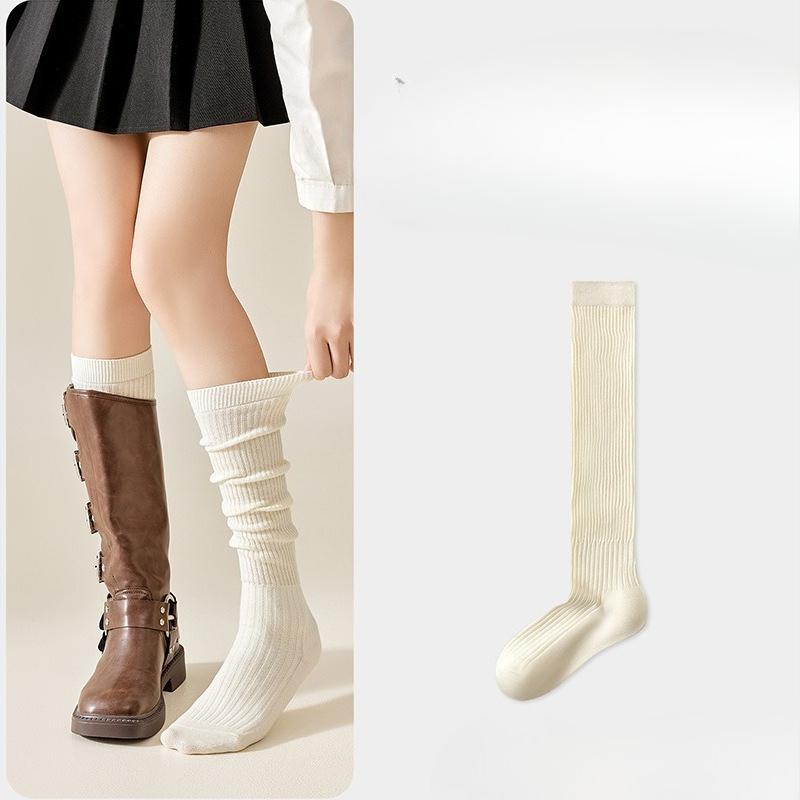 Autumn and Winter Calf Socks, Strong Slimming Leg Socks, Women's Long Stockings, Pile Stockings, Long Stockings, Slimming Boot Socks