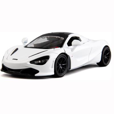 1:Modello di auto giocattolo McLaren 720S in scala 32, auto da tirare indietro in lega di zinco con suono e luce e portiera aperta, macchinina giocattolo per bambini ragazzo ragazza regalo