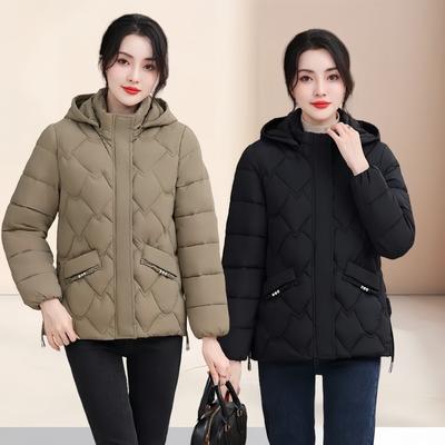 Down Cotton-padded Clothing Women's Short Winter New Cotton-padded Clothing Thickened Warm Cotton-padded Jacket Temperament Jacket