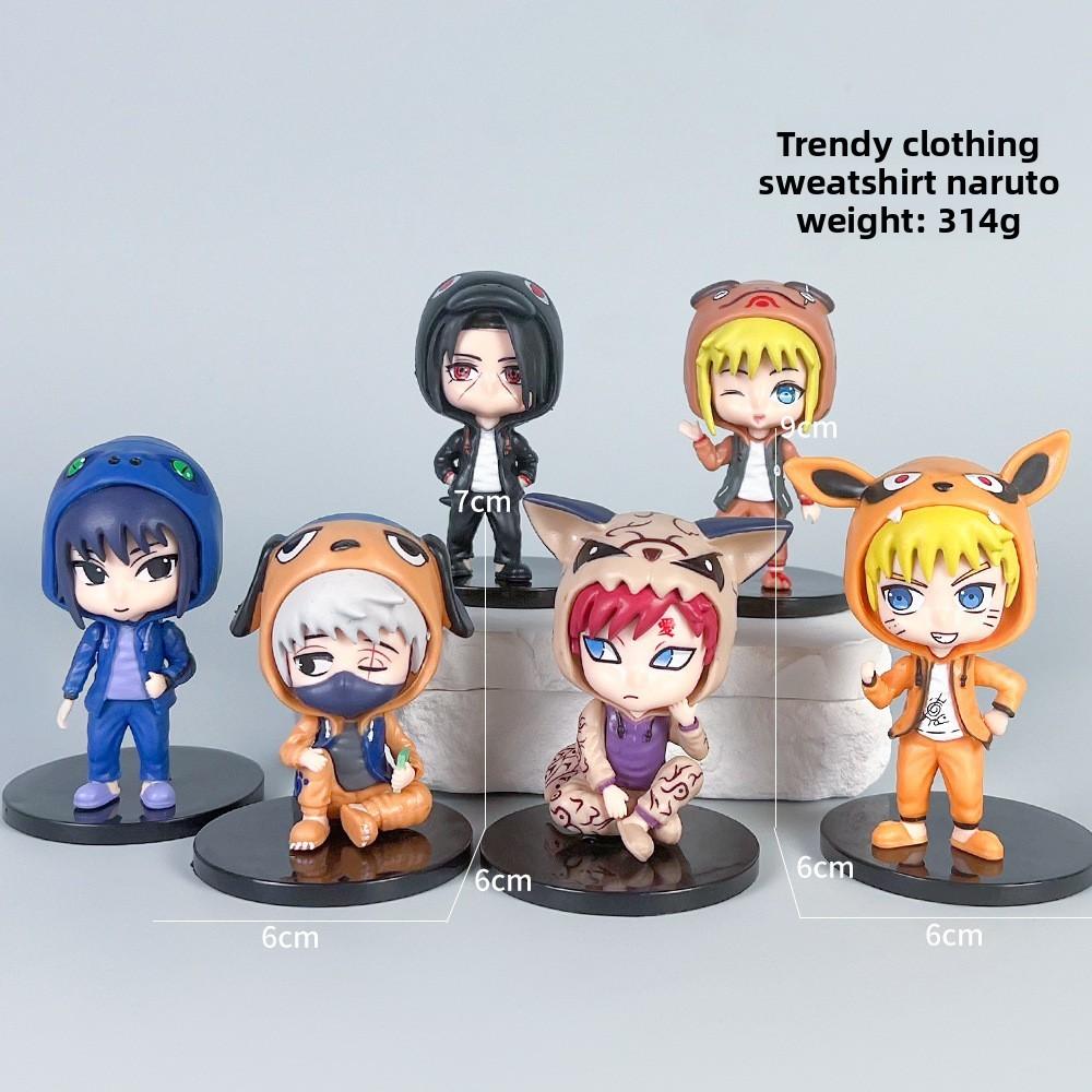 נארוטו סאסקה קקאשי איטאצ'י דמות אנימה דגם פסלון קישוט לאספני אנימה ולמתנות