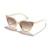 2026 New Children's  Fine Glitter Cat-Eye Frame Cute Baby Candy-Colored Outdoor Sunshade Sunglasses