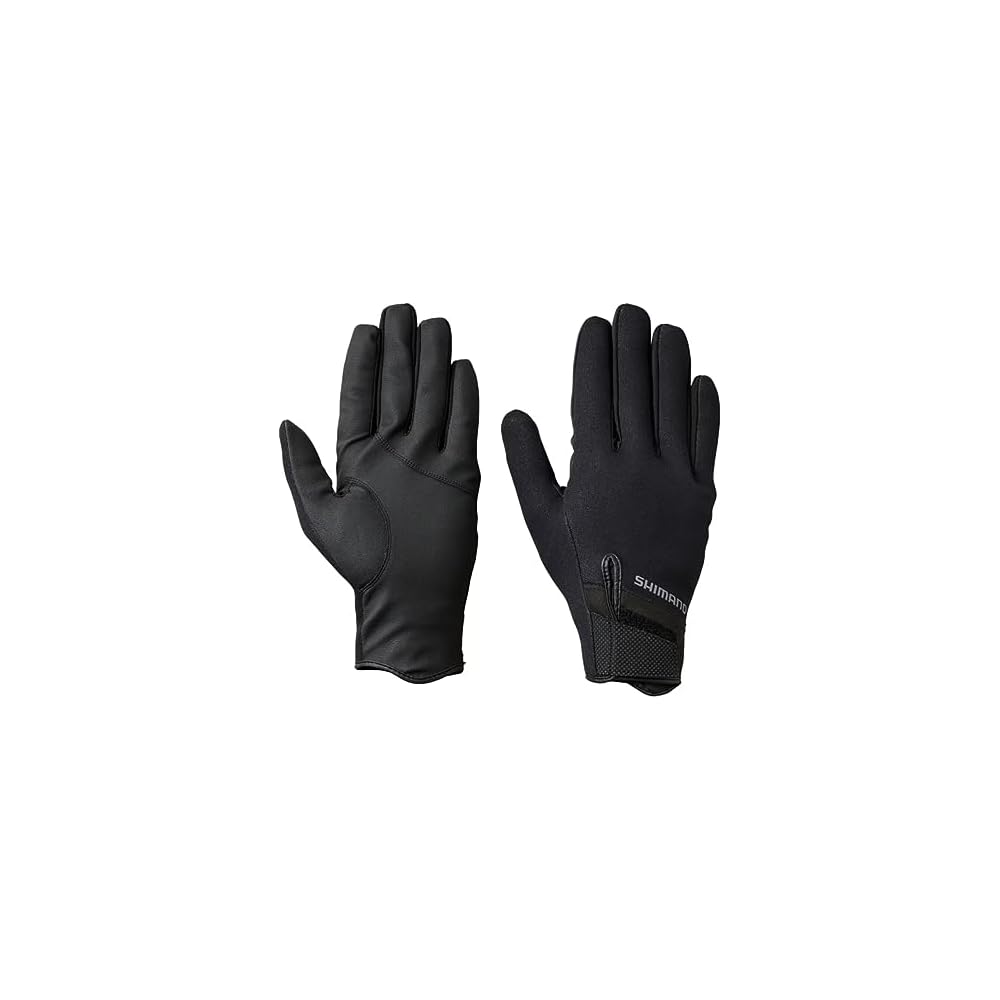 Shimano Titanium Alpha Full Cover Gloves GL-013V Black Size L