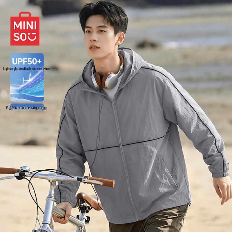 MINISO Men's Hooded Sun Protection Jacket