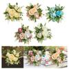 Artificial Flower Balls Bouquet for Centerpieces Fake Flower Kissing Balls for Bedroom Party Valentine's Day Baby Shower