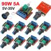 10-1pcs 5A PWM Motor Speed Controller DC 4.5V-35V 90W PWM Adjustable Drive Module Fuse Automatic Recovery Governor Switch
