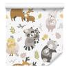 Forest Animals Wallpaper for Living Room and Bedroom 50x1000