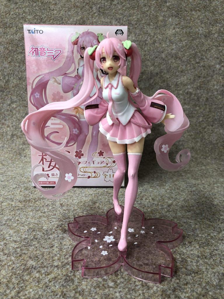 Taito Sakura Miku Figure Illustration (Original Version)