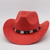 Ethnic Style Tibetan Travel Vacation Hat Men'S And Women'S Grassland Riding Hats All-Match Hats Wool Hats