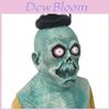 Latex Monster Gesichtsmaske mit scharfen Zähnen für Halloween-Kostümparty