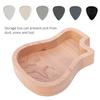 Gitarrenplektrumbox Ahorn Holz Aufbewahrungskoffer Zarte Gitarre Musikinstrument Zubehör