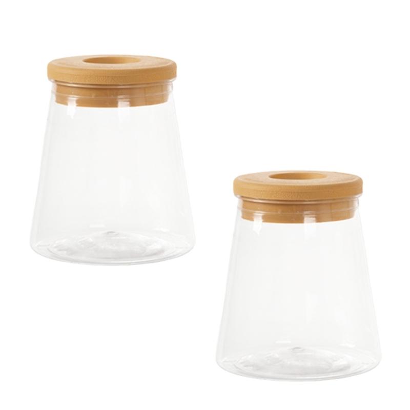 Plant Propagation Station Hydroponic Plant Pot Plant with Lid Succulents Flower Watering Planter Garden Decoration