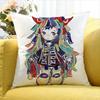 Kikuo Cute Cartoon World Various Sizes Square Pillow Case For Car Home Bedchamber Decor