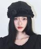 ILLIGO Fleur Ruffle Hunting Cap Black Stripe