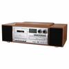 Bluetooth Retro Cassette CD Player with Harman-Quality Sound and High-Power Speaker