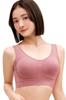 Beauty Up Night High Underarm Back Compression No Tight Feeling Plum [VIAGE] Bra, Design, Non-Wired, Design, (M-L, Pink)