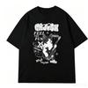 Retro Retro Fashion Print Crew Neck Tshirt Unisex Loose Fit Casual Daily Wear Short Sleeve Street Fashion Tee