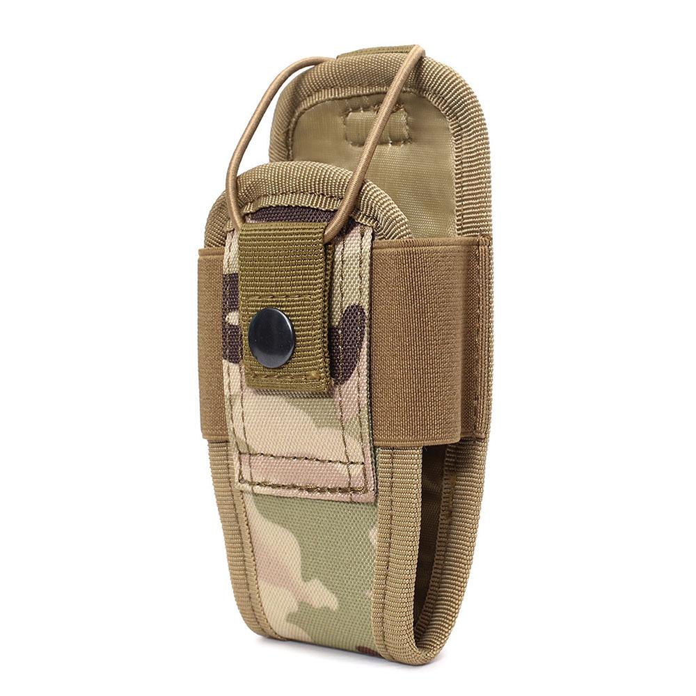 Radio Pouch Holder Radio Holster Molle Radio Pouch Universal Radio Case Military Heavy Duty Radio Bag for Police Firefighter Two