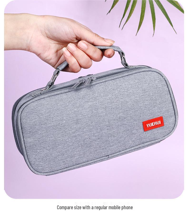 Large Capacity Multi-layer Canvas Pencil Case for Students